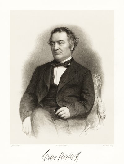 Louis Veuillot, 1865-66 von Auguste Charles Lemoine